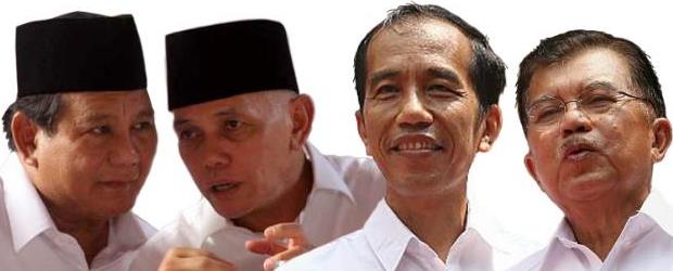 Prabowo-Hatta VS Jokowi-JK
