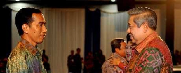 Joko Widodo dan SBY