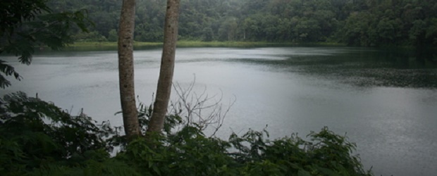 Danau Rana Mese di Kabupaten Manggarai Timur, Flores, salah satu lokasi wisata.