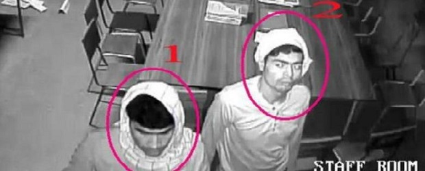 Inilah dua wajah tersangka pemerkosa biarawati uzur di Kalkuta, India yang terekam kamera CCTV. (Sumber: Kompas.com). 