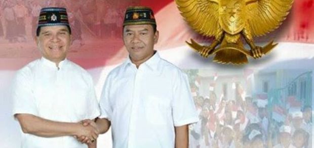 Bakal Calon Bupati dan Wakil Bupati Manggarai Barat Fidelis Pranda-Benyamin Padju tak ditetapakan menjadi calon oleh KPUD pada Senin (24/8/2015)